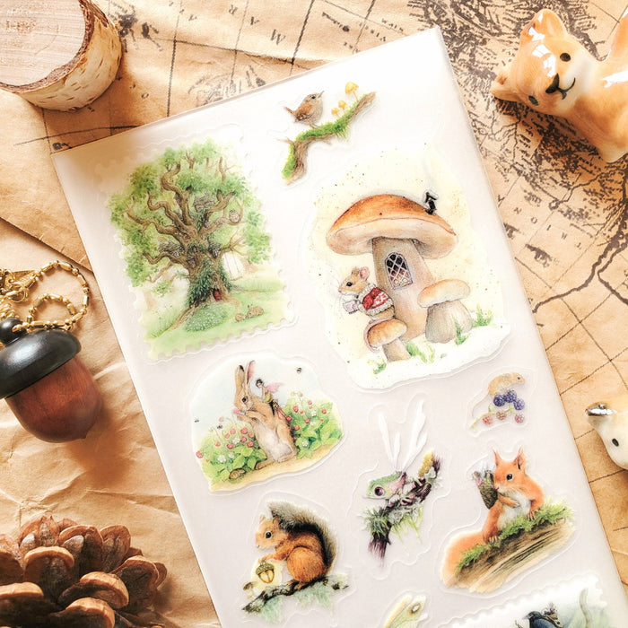 The Secret Grove Sticker Sheet