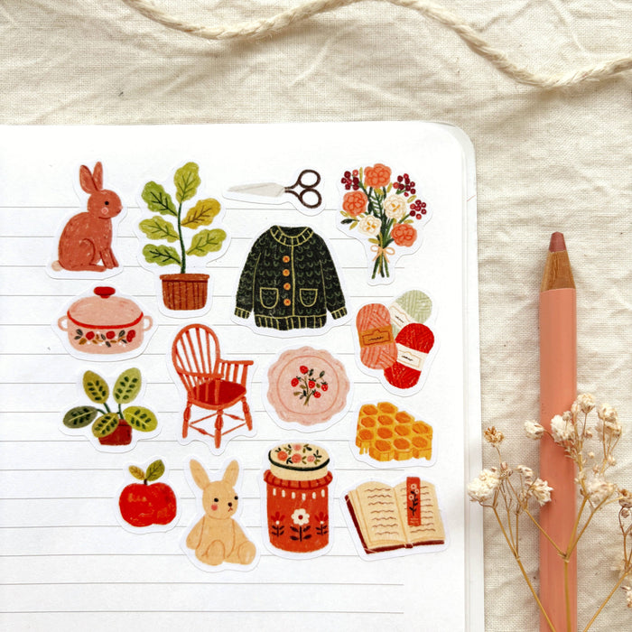 Sweet Afternoon - Sticker Sheet