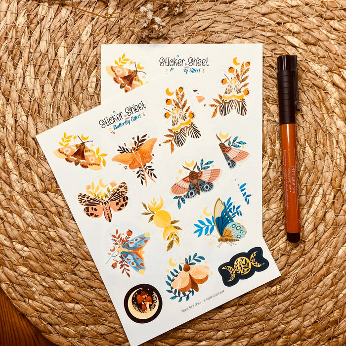 Butterfly Effect Sticker Sheet