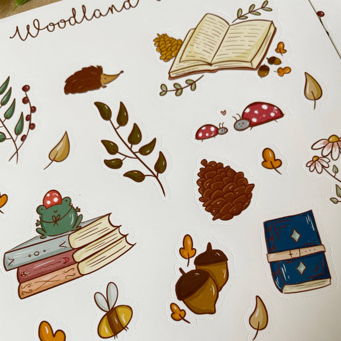 Woodland Walk Sticker Sheet