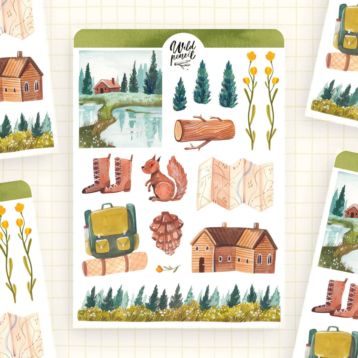 File Explorer Sticker Sticker Sheet — Explorer — WashiGang