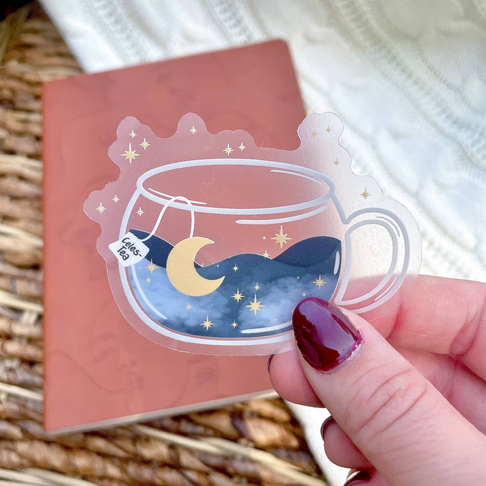 Celes-tea Vinyl Sticker