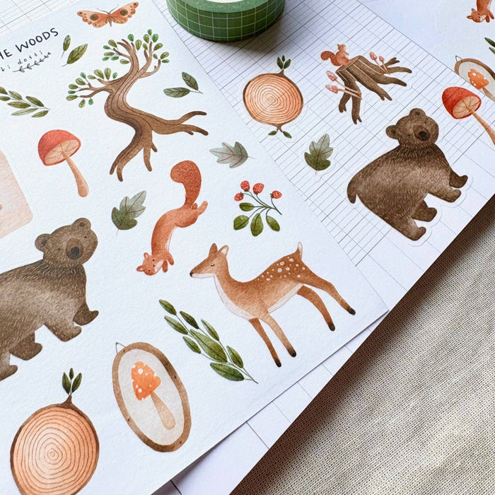 Sticker Sheet - Into the Woods