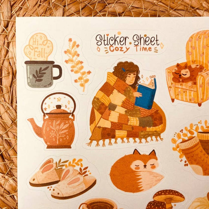 Cozy Time Sticker Sheet
