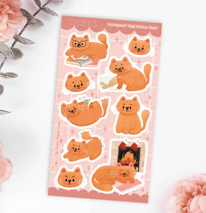 A Cat's Life Stickers