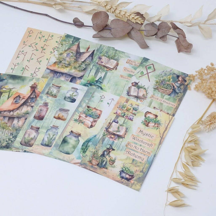 Earth Witches A7 (Mini) Scrapbook Paper Pack
