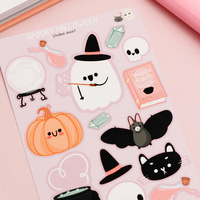 Spooky Halloween Planner Stickers