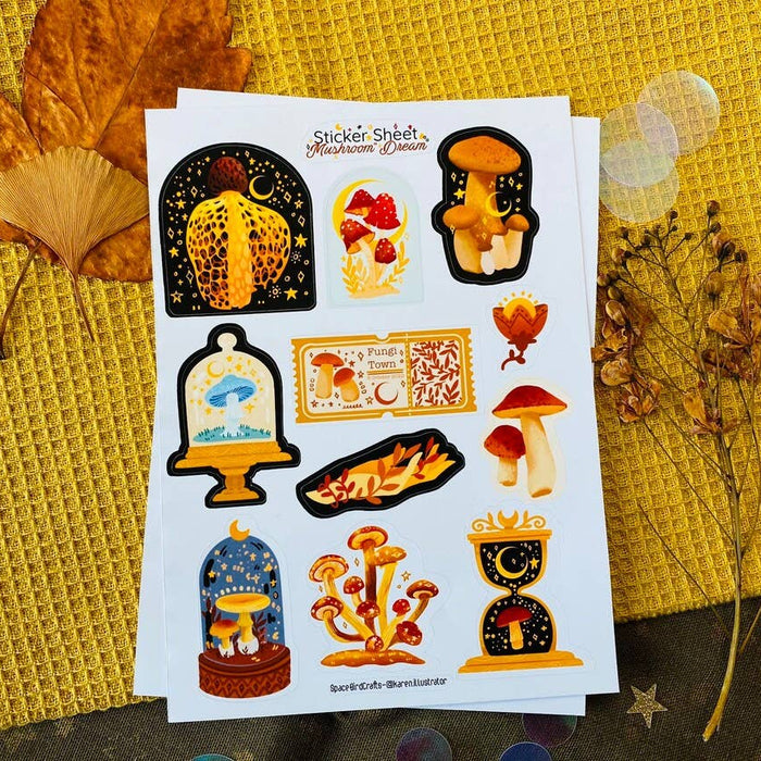 Mushroom Dream Sticker Sheet