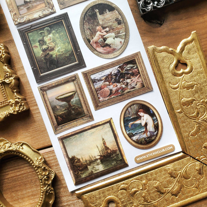 Gallery by the Sea Sticker Sheet
