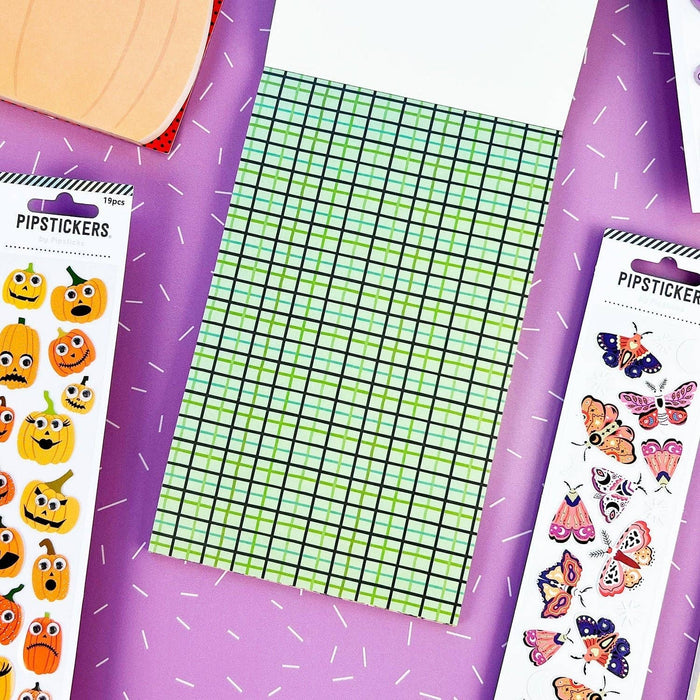 Halloween Sticker Paper Scrap Pad