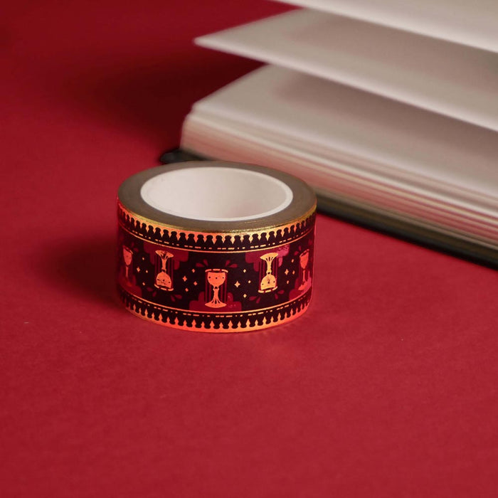 Blood Spilled Washi Tape - Black