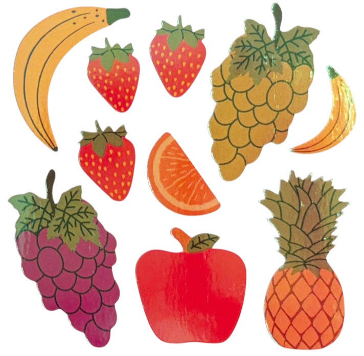 Pearl Stickers - Fruit