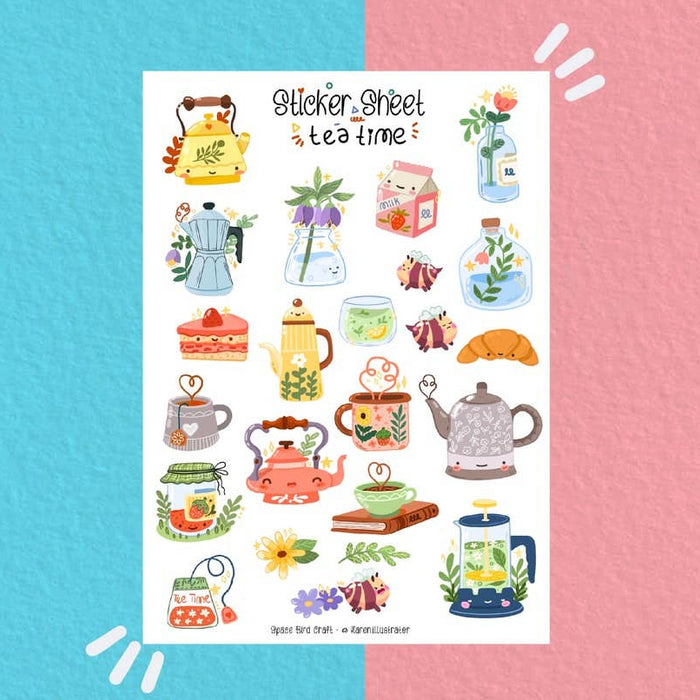 Tea Time Sticker Sheet