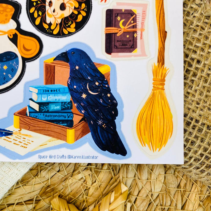 Witch Sticker Sheet