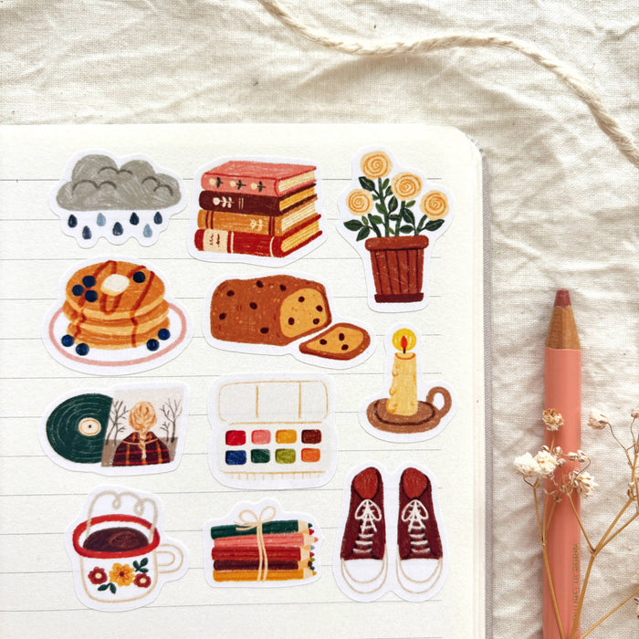 Rainy Morning - Sticker Sheet
