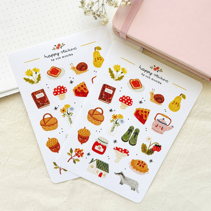 All Cozy - Sticker Sheet