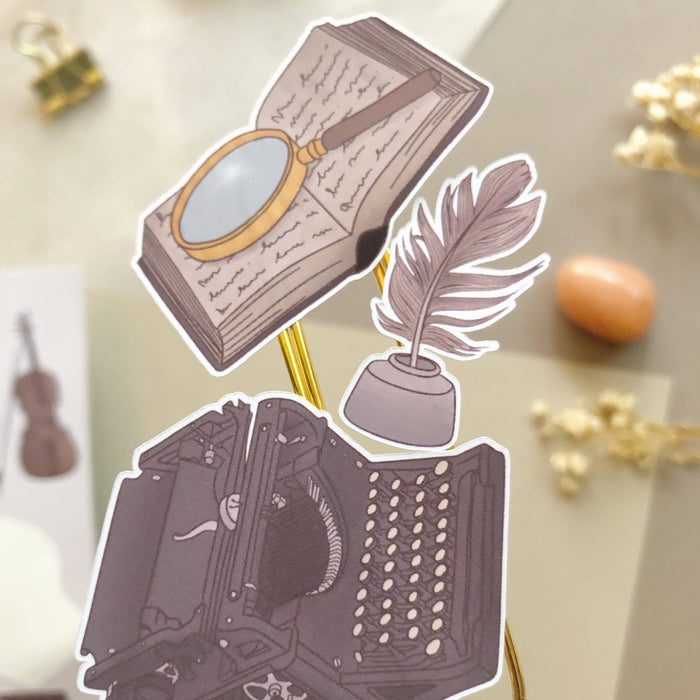 Dark Academia Sticker Sheet