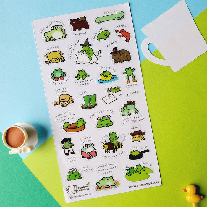 What ARE Frogs? Sticker Sheet