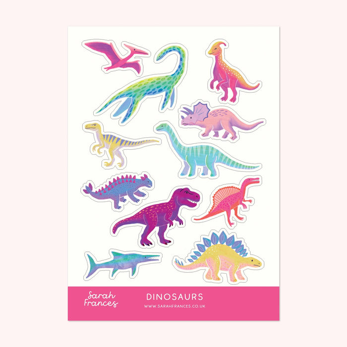 Dinosaurs Sticker Sheet