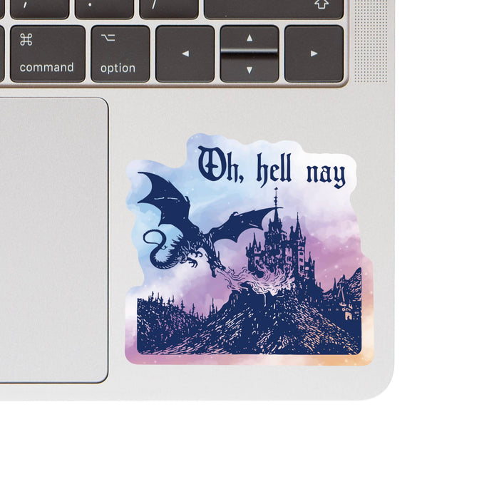Hell Nay Dragon Vinyl Sticker