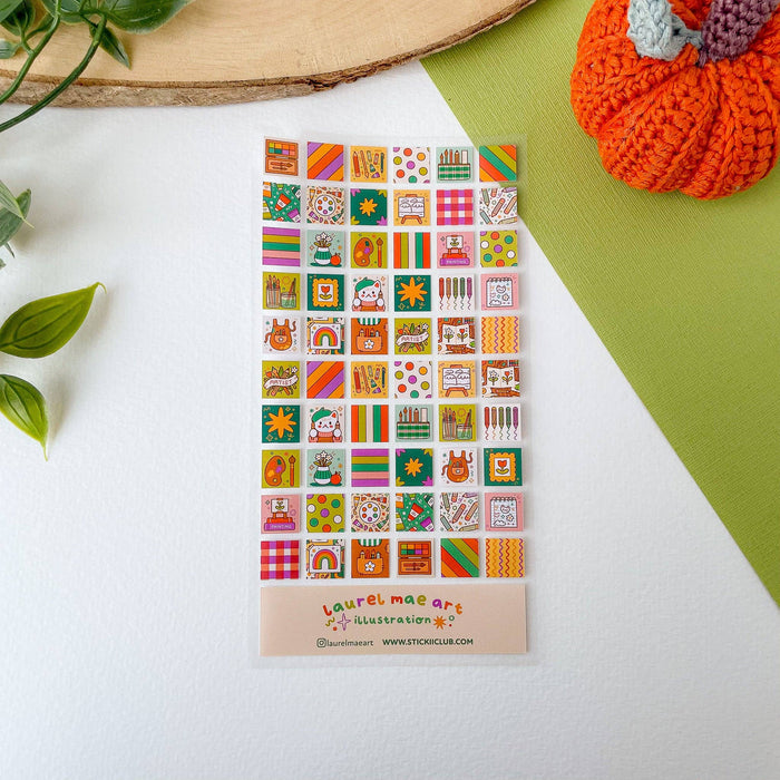 Artsy Things - Sticker Sheet