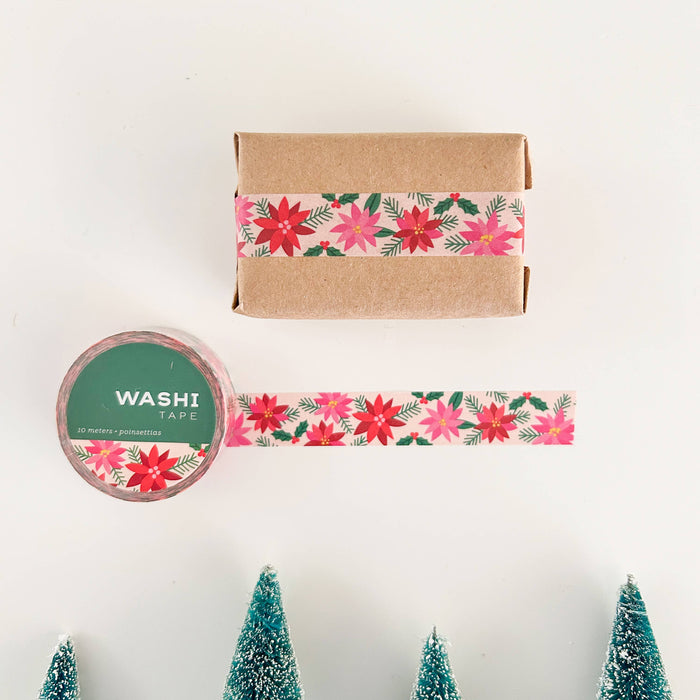 Poinsettia Washi Tape