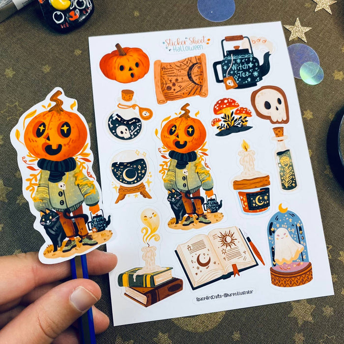 Halloween Sticker Sheet