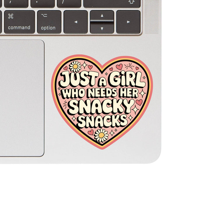Snacky Snacks Vinyl Sticker