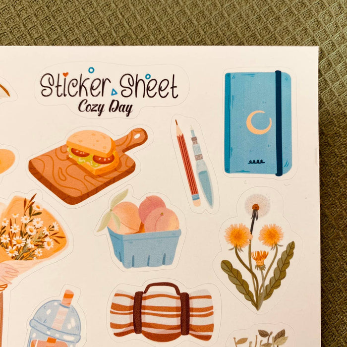 Cozy Day Sticker Sheet