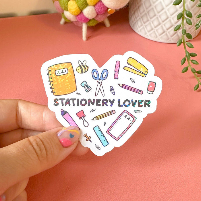 Stationery Lover Vinyl Die Cut Sticker
