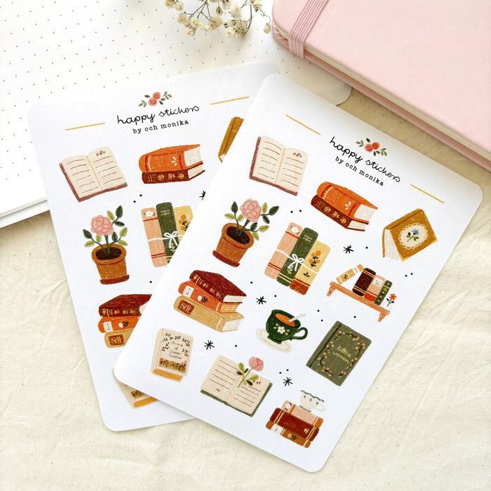 Bookish - Sticker Sheet