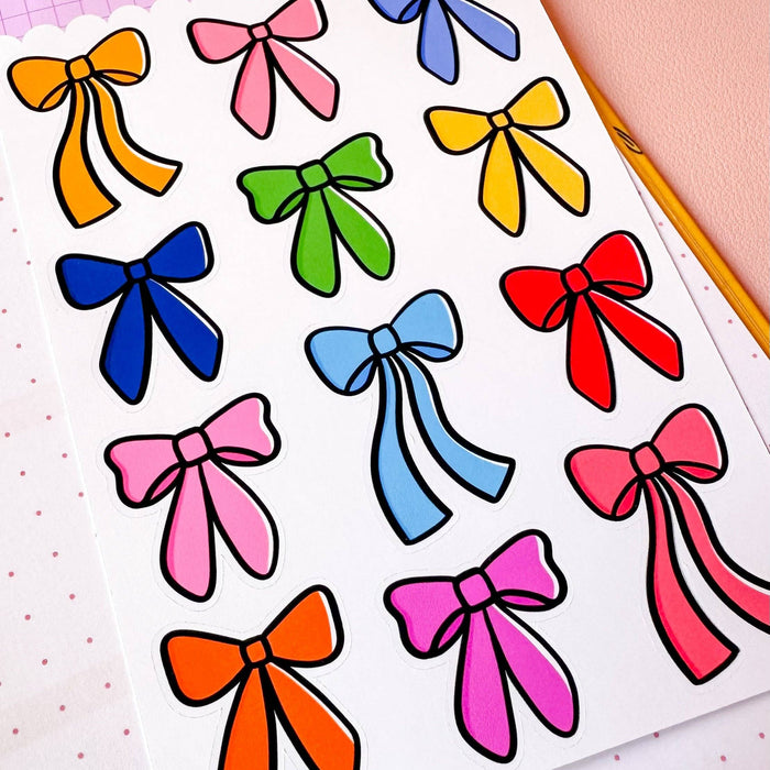 Bows Sticker Sheet