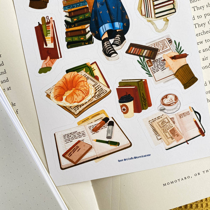 Book Club Sticker Sheet