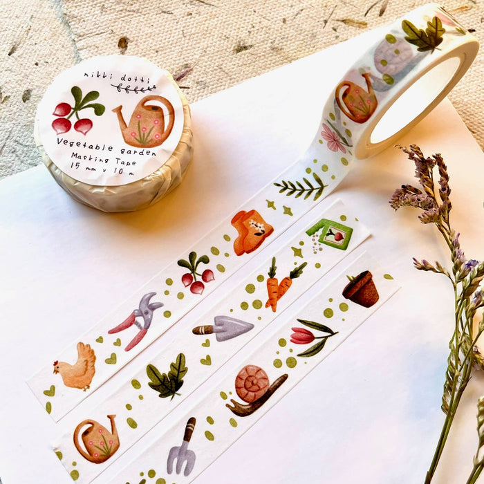 Vegetable Garden Washi Tape