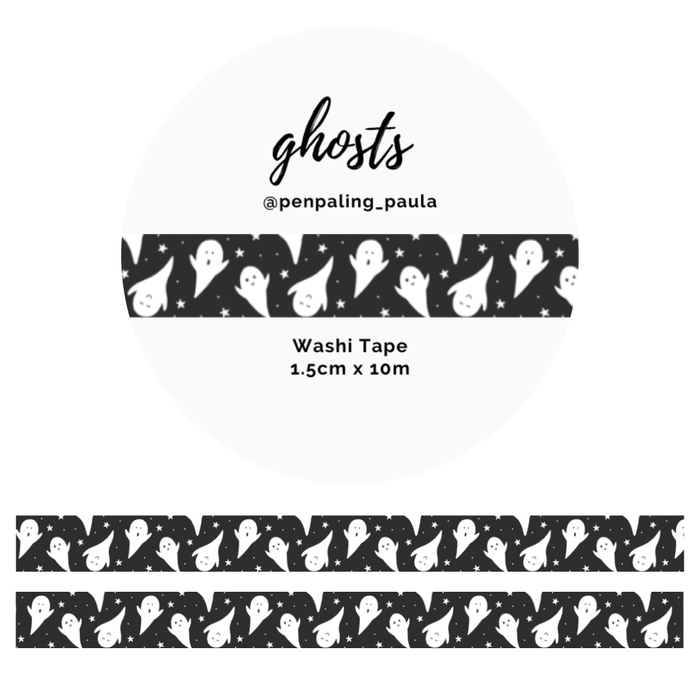 Ghosts - Washi Tape
