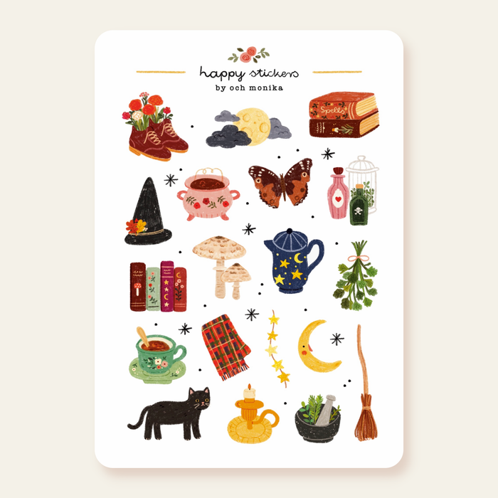 Witchy - Sticker Sheet
