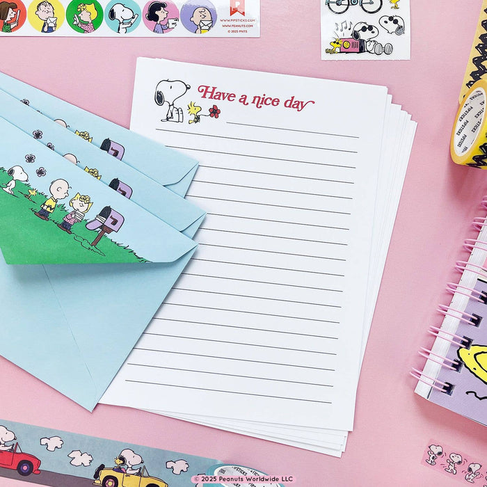 Pipsticks x Peanuts Nice Day Letter Kit
