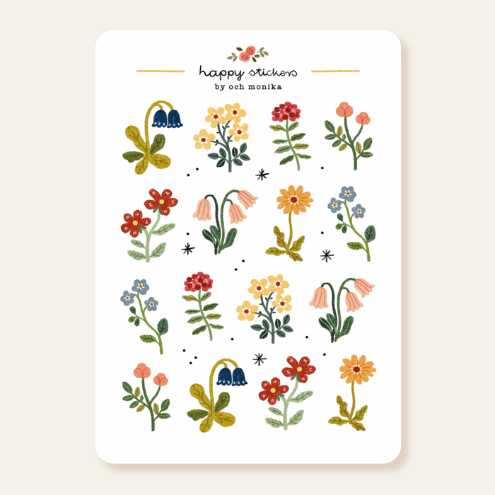 Flowers - Sticker Sheet