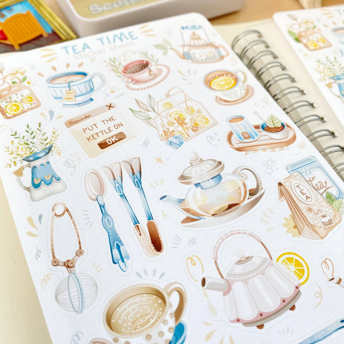 Sticker Sheet - Tea Time