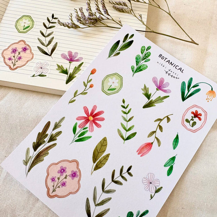Sticker Sheet - Botanical