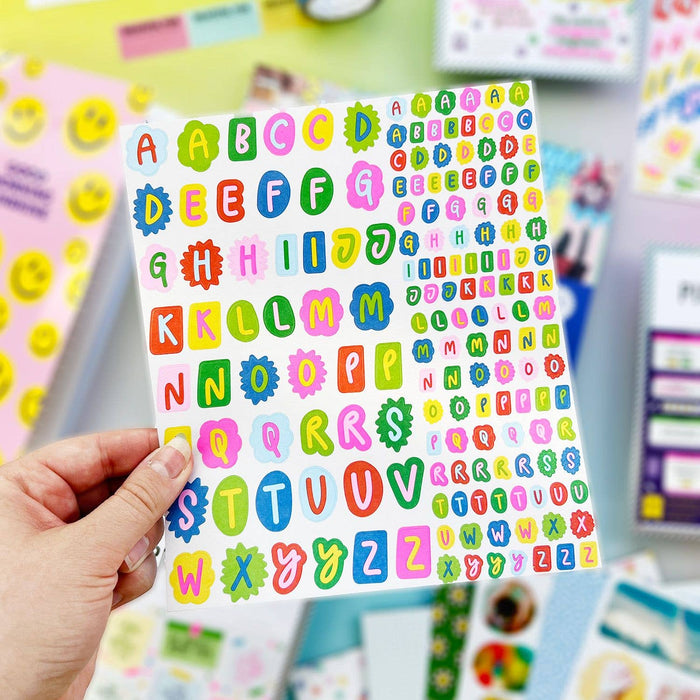 Spell It Out Alphabet Stickers (5 Sheets)