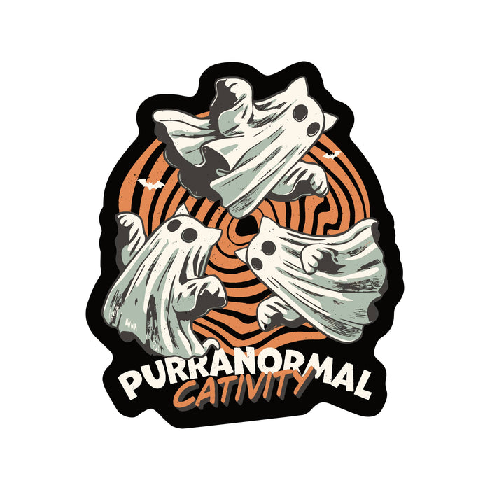 Purranormal Cativity Vinyl Sticker
