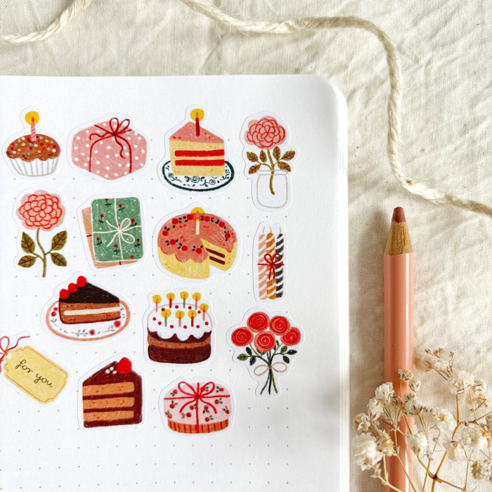 Sweet Birthday - Sticker Sheet