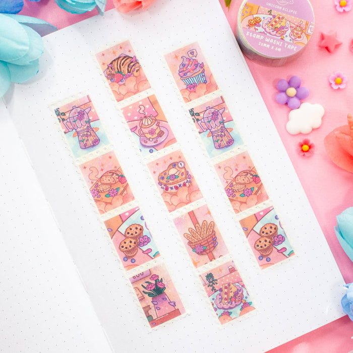 Cafe Quest Stamp Washi Tape