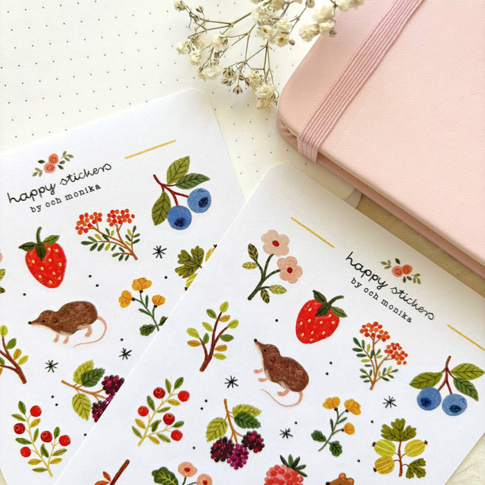 Berries - Sticker Sheet