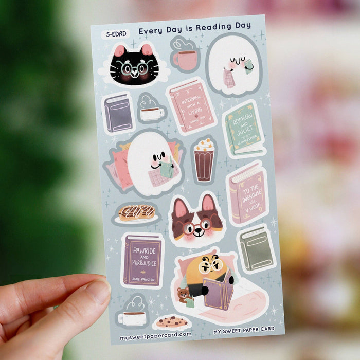 Every Day is Reading Day Stickers