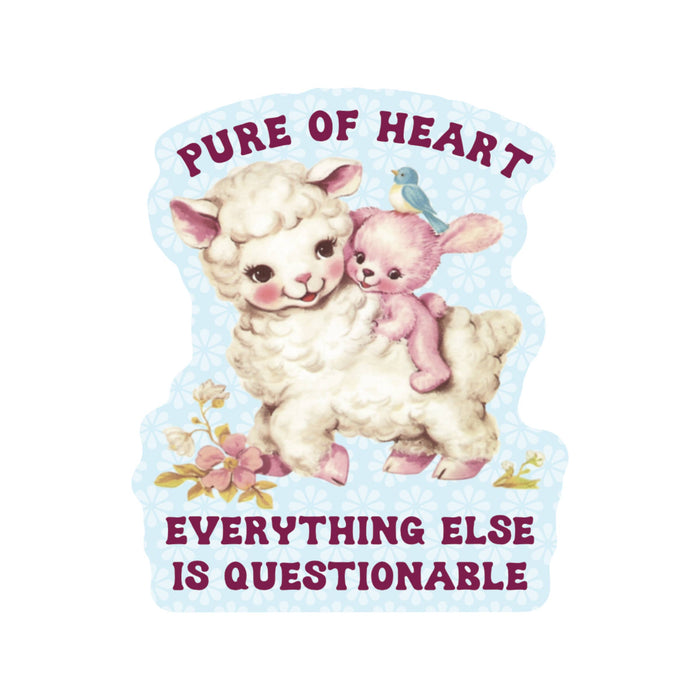 Pure of Heart Vinyl Sticker