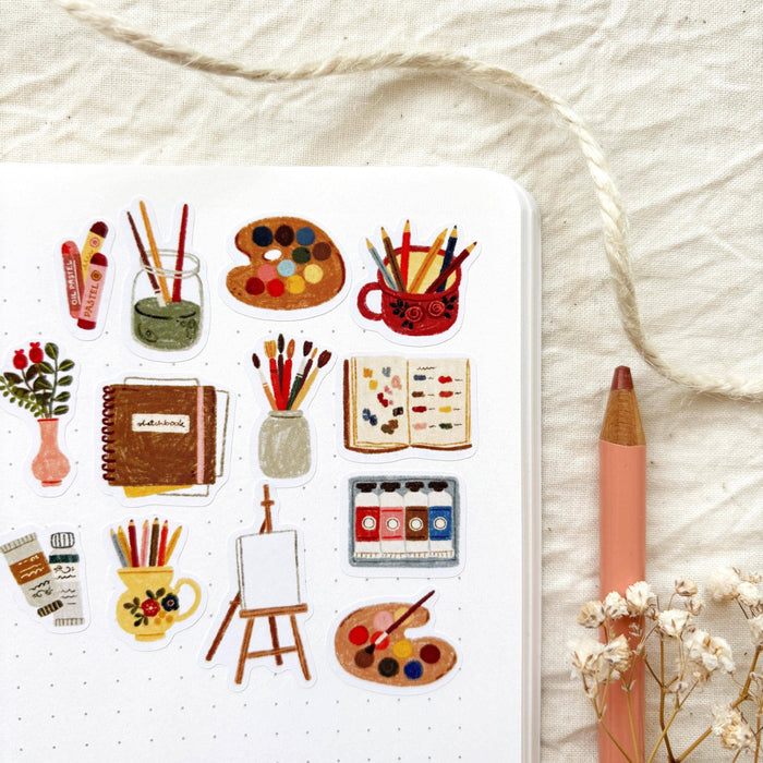Artist's Corner - Sticker Sheet