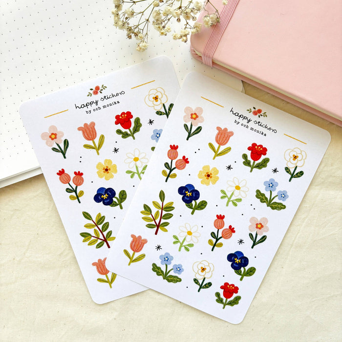 Floral - Sticker Sheet