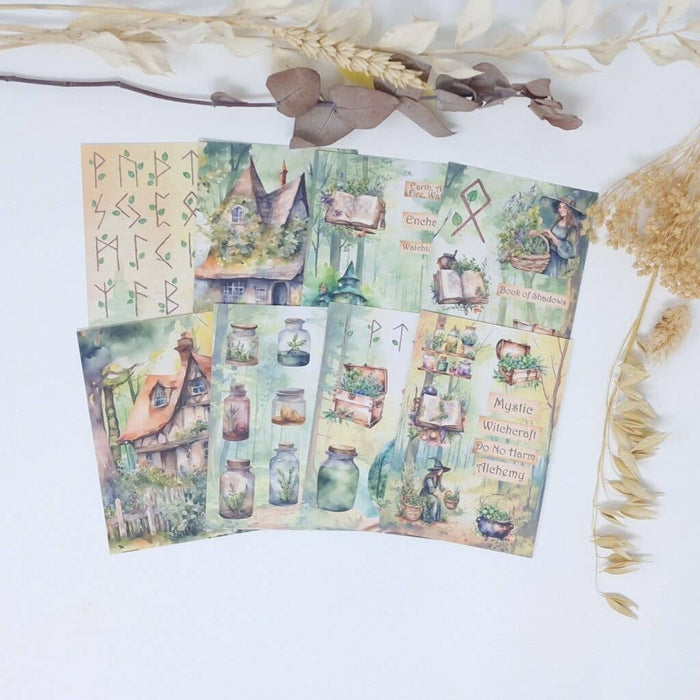 Earth Witches A7 (Mini) Scrapbook Paper Pack
